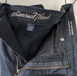 Black High Rise Skinny Jeans